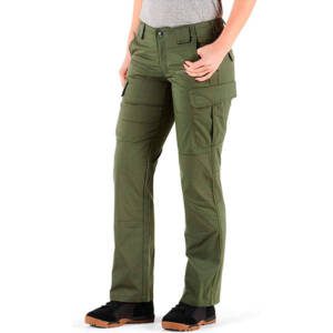 imágen de pantalon de militar para mujer color verde